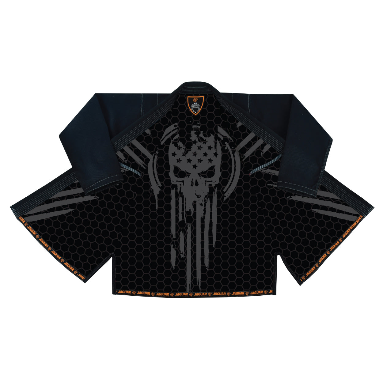 Jaguar Pro Gear â?? Elvira Skull Inner Sublimated - Pro Brazilian Jiu Jitsu BJJ Kimono Gi Uniform Unisex Pure Cotton