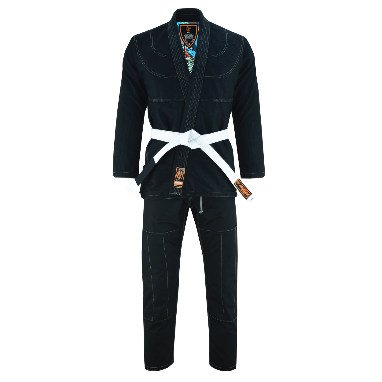 Jaguar Pro Gear â?? Battlefield Dragon Inner Sublimated - Pro Brazilian Jiu Jitsu BJJ Kimono Gi Uniform Unisex Pure Cotton