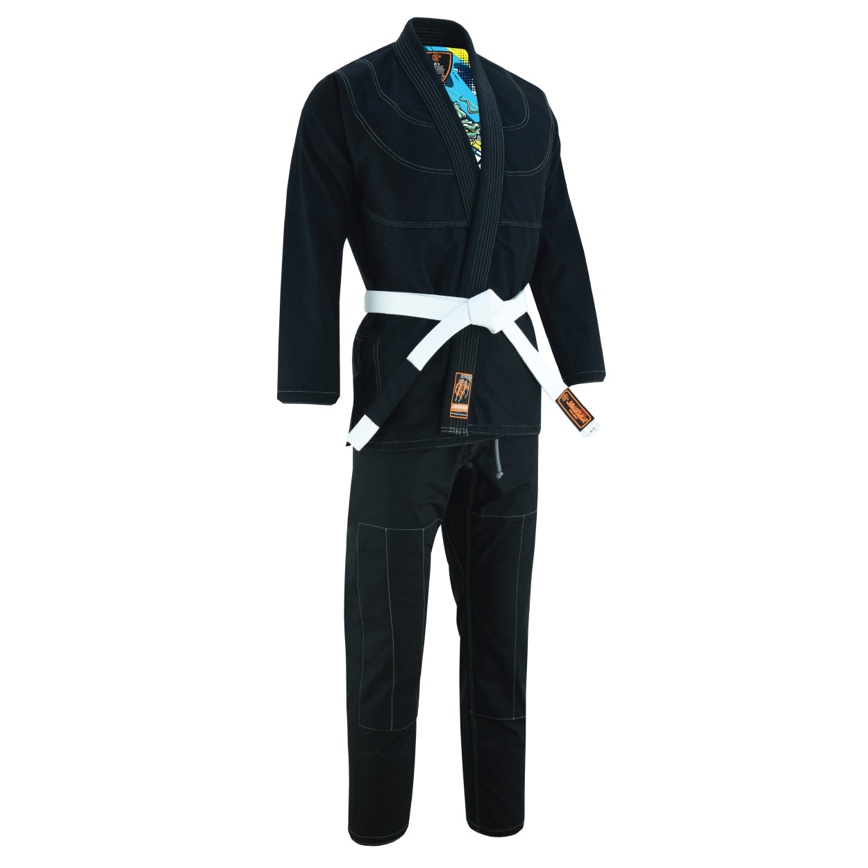 Jaguar Pro Gear â?? Battlefield Dragon Inner Sublimated - Pro Brazilian Jiu Jitsu BJJ Kimono Gi Uniform Unisex Pure Cotton