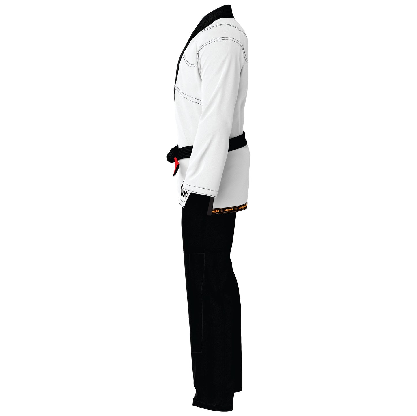 White shirt black trouser
