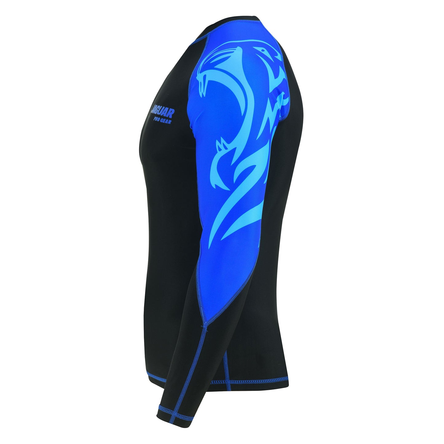 Jaguar Pro Gear - Elite MMA Ranked Rash Guard Sublimated Full Sleeves Inner Layer For Mixed Martial Arts