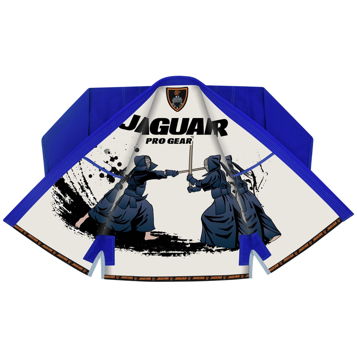 Jaguar Pro Gear – Kendo Fighters Inner Sublimated - Pro Brazilian Jiu Jitsu BJJ Kimono Gi Uniform Unisex Pure Cotton