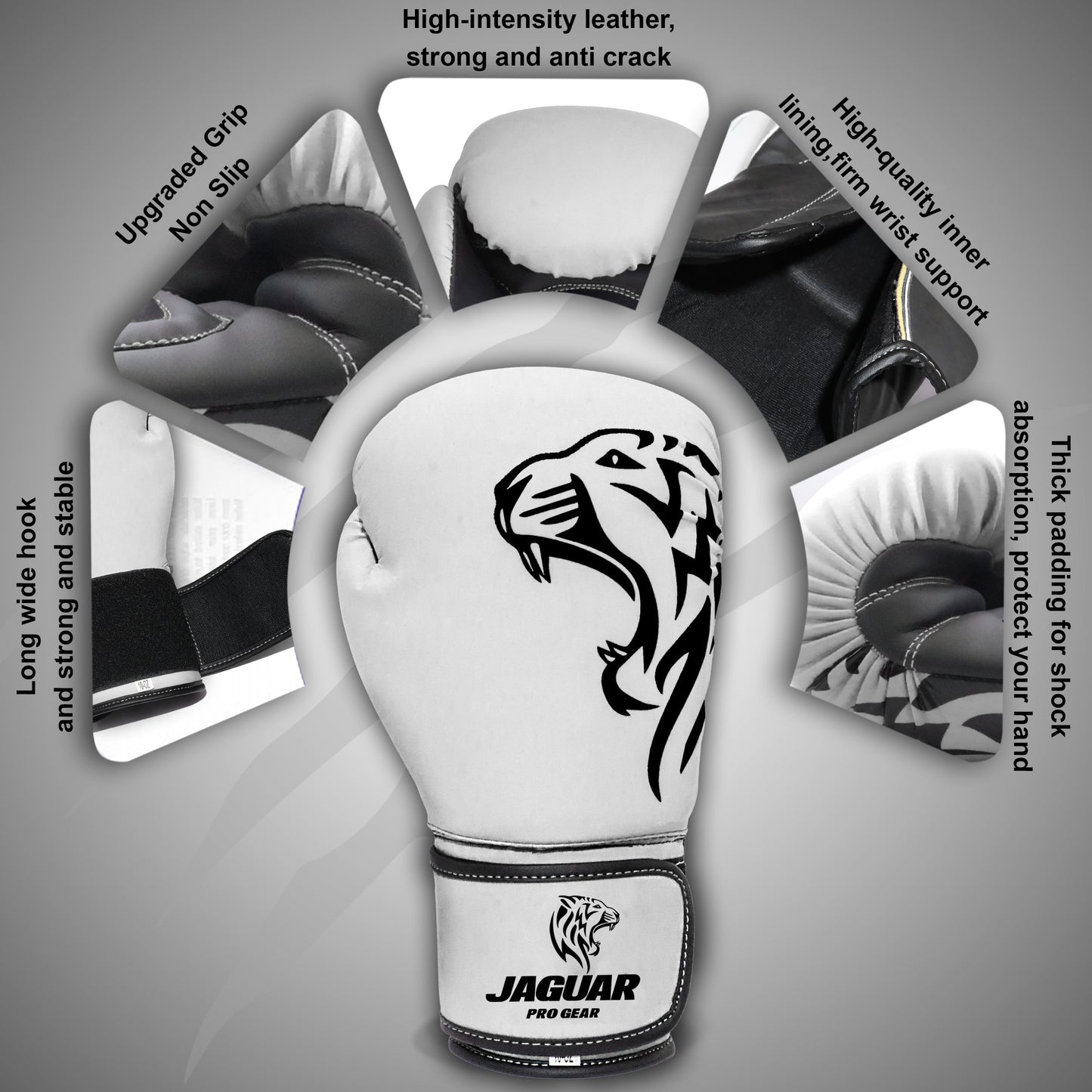 Jaguar PRO series - Traning Boxing Gloves For Boxing MMA Muay Thai Bag workout - Training & Competition