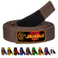 Jaguar Pro Gear - Brazilian Jiu Jitsu Belts Deluxe Version 100% Cotton 9 Stitches Heavy Duty