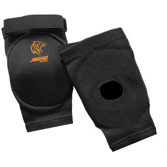 Jaguar Pro Gear - Midnight Elbow Pads Pair for Mixed Martial Arts and General Use Kids Adults Unisex