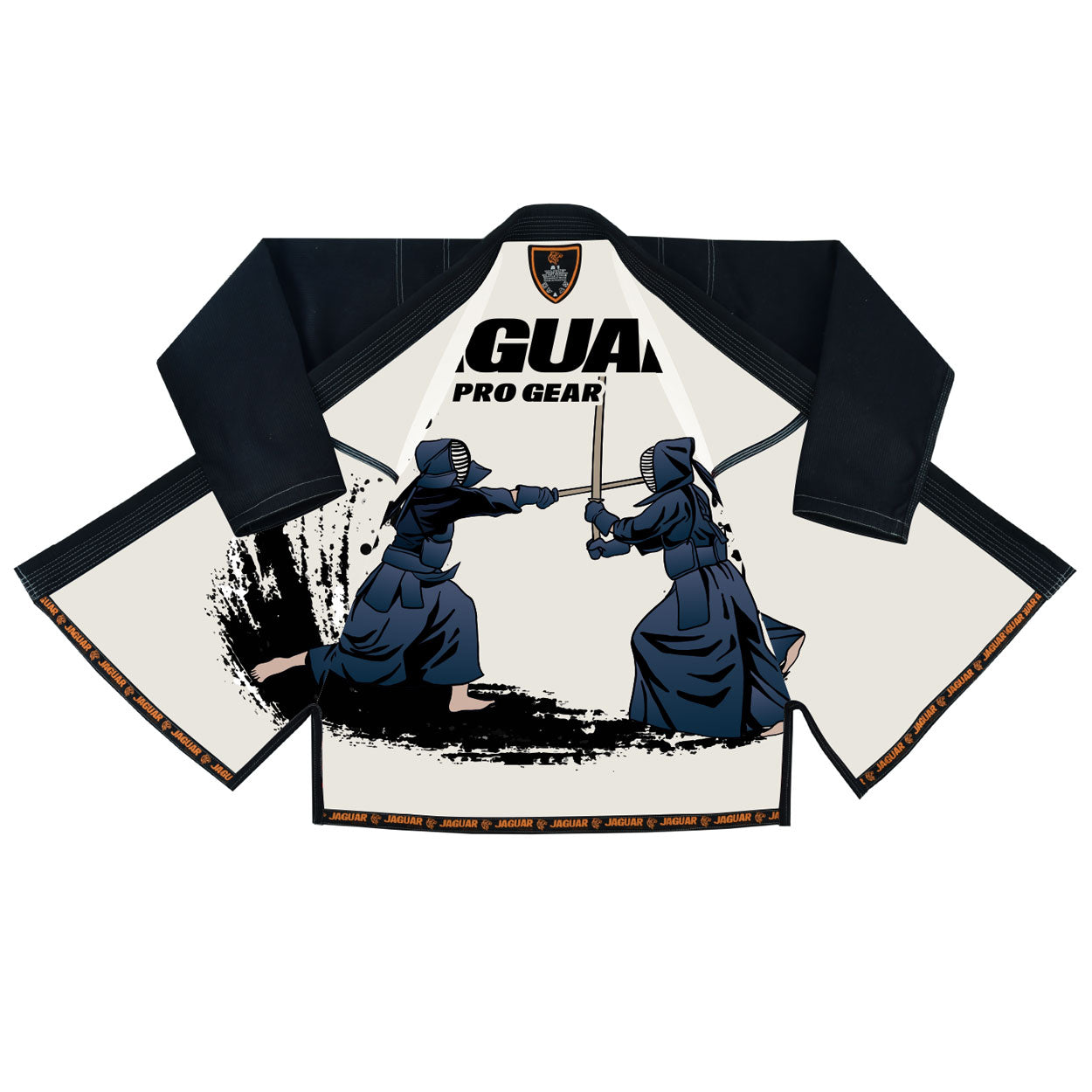 Jaguar Pro Gear – Kendo Fighters Inner Sublimated - Pro Brazilian Jiu Jitsu BJJ Kimono Gi Uniform Unisex Pure Cotton